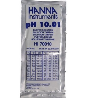 Solution d'étalonnage HANNA pH10 - 20 mL  HI700010P