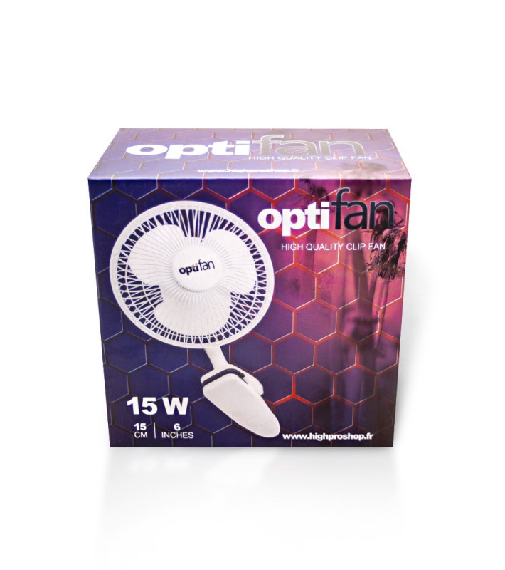 Ventilateur Clip 15 Watts - 15 cm - OPTIFAN