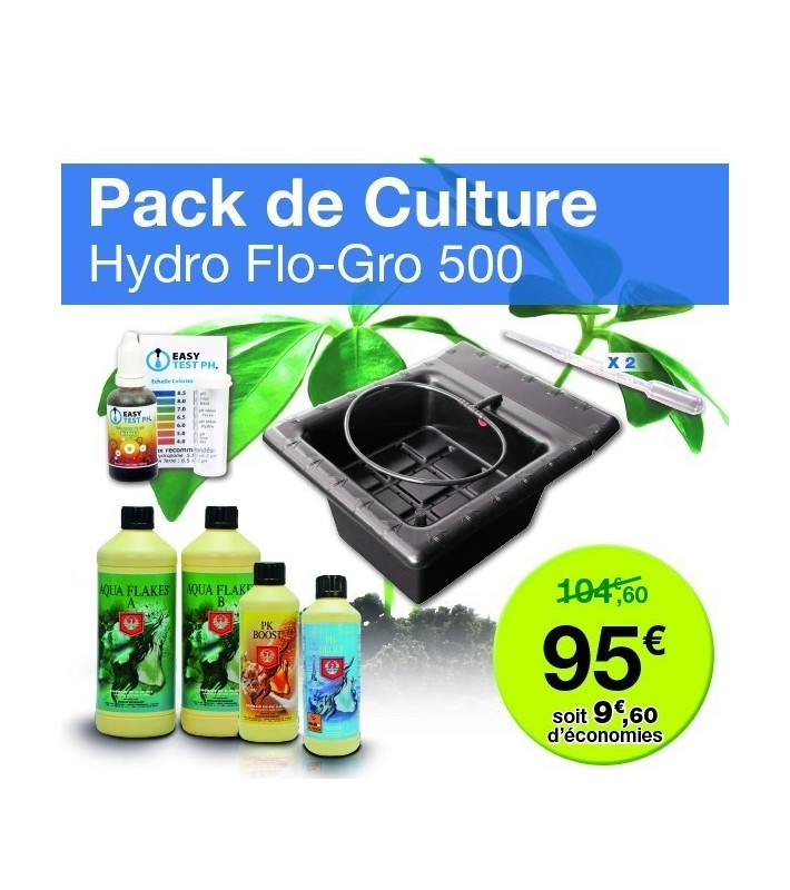 Pack de CULTURE HYDRO Flo-Gro 500