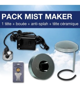 Pack Mist maker + Bouée + Anti splash + Tête céramique