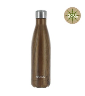 Bouteille isotherme Goul (Wood) 500 ml H:26cm